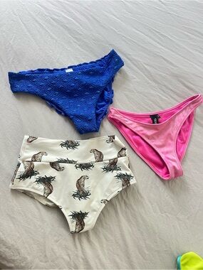 Triple Bikini Bottom Bundle- Montce, Luli Fama, Triangle